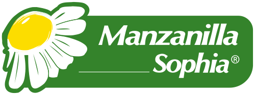 manzanilla sophia chamomile eyedrops logo for the website