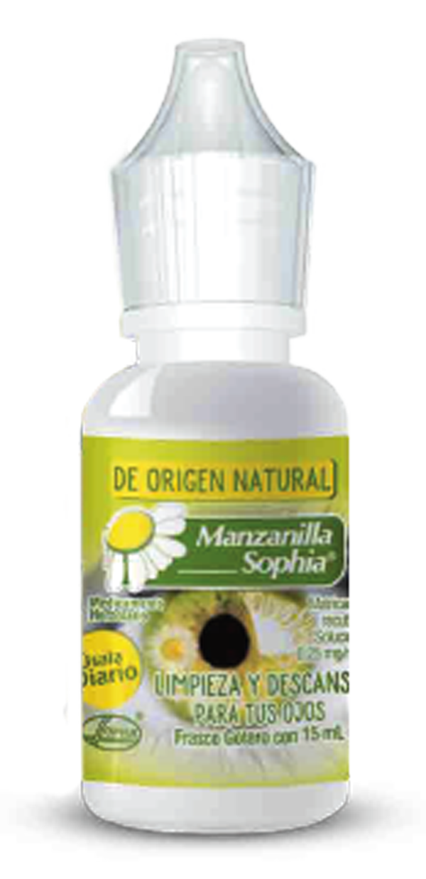 manzanilla sophia chamomile eyedrops bottle for the website